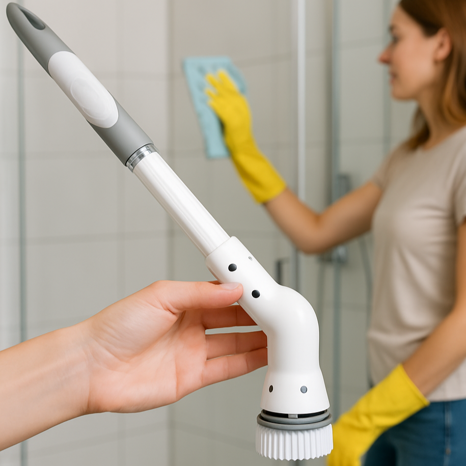 Electric Handheld Bathroom and Floor Cleaner