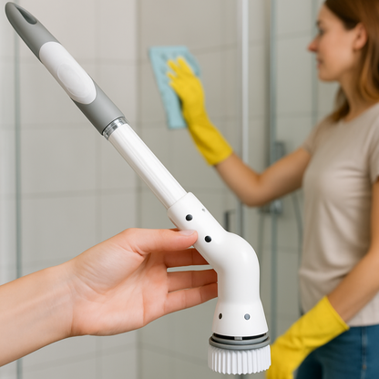 Electric Handheld Bathroom and Floor Cleaner